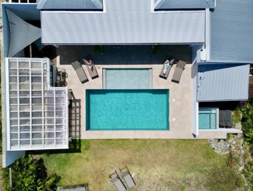 Pool, SUNSEEKER SXM - Luxury Guest House 4 stars - Amazing Sea View Pinel - Tintamarre in Saint Martin