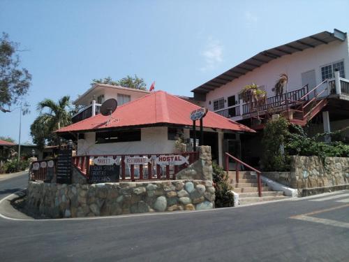 Bejárat, Hotel Contadora in Contadora