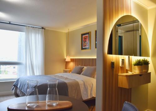 HOM I Luminoso y Acogedor Studio 2PAX en Nunoa