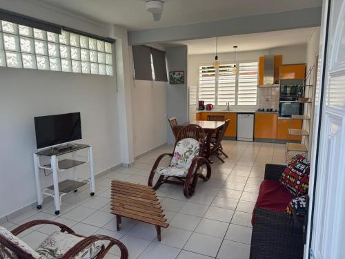 La maison Dalmatien in Baie-Mahault