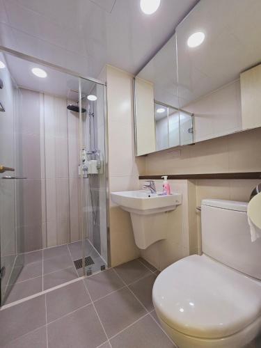 富川 Bucheon Sinjung-dong Station High Floor View Lovely House 单人房 套房