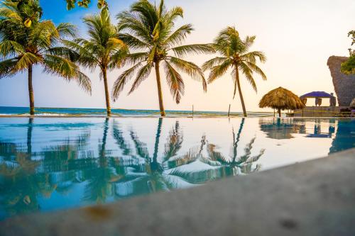 Piscina, Eco Suites El Zonte in El Zonte