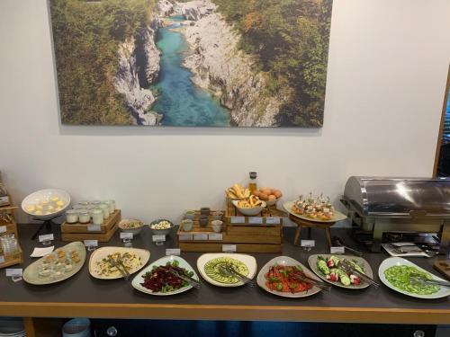 طعام و مشروبات, Hotel Sanje ob Soci ***/**** in بوفيك