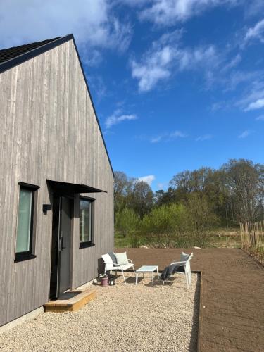 Zunanjost, Nybyggd gästlägenhet med sovloft (Nybyggd gastlagenhet med sovloft) in Falkenberg