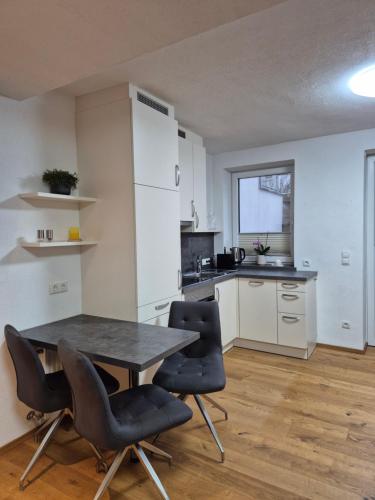 Kitchen, Appartements Haus Olympia in Lans