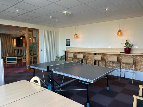 共用Lounge/電視區, Centre International de Séjour (Centre International de Sejour) in 拉瓦勒