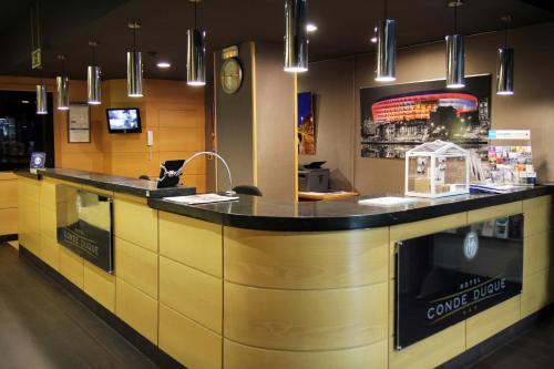 共用Lounge/電視區, 畢爾巴鄂伯爵酒店 (Hotel Conde Duque Bilbao) in 烏里瓦里