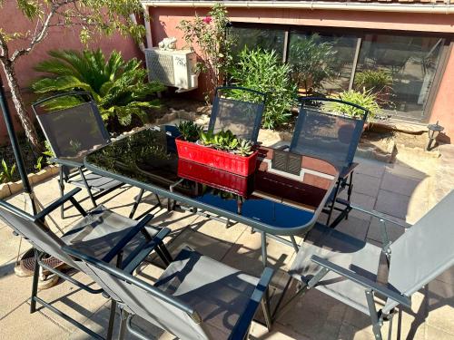 Balcony/terrace, Casa Terra Rossa in Saint-Just