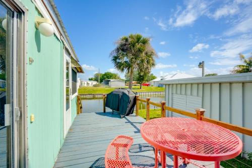 Boat and Fish Canal-Front Home on River in Okeechobee