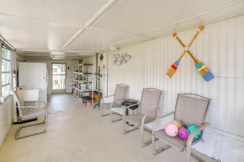 Boat and Fish Canal-Front Home on River in Okeechobee