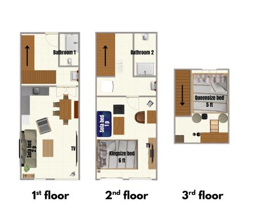 Entire Home 2BR 2BA Chinatown - Songwat, Bangkok (photo 8)