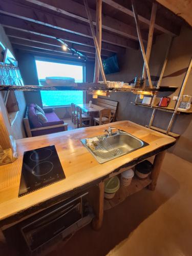 Two-Bedroom House room in Eco Cabañas Fardos del Bosque
