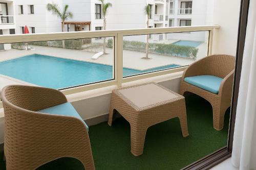 Beachfront Chalet in Porto Said with Pool and Garden, `Ezbet Shalabi el-Rûdi (фото 2)