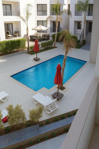 Beachfront Chalet in Porto Said with Pool and Garden, `Ezbet Shalabi el-Rûdi (фото 10)