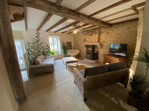 Maison l'or du temps, gîte Les Vignes gîte à louer Le Pont Legé