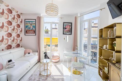 VIP - Lovely studio for 2 people 5 minutes from Palais des Festivals in Prado Republique