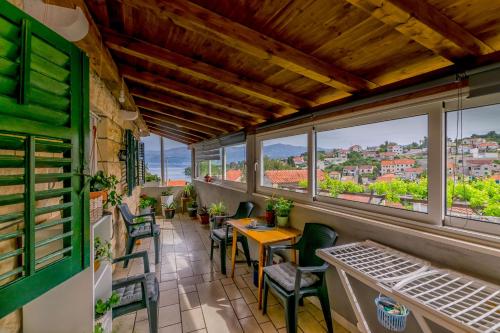 Erkély/terasz, Apartment New in Splitska