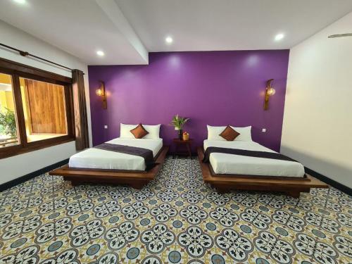 Villa Romduol Room Type - Twin Room with Garden View