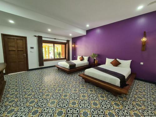 Villa Romduol Room Type - Twin Room with Garden View