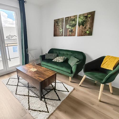 Charme, calme avec balcon idéalement situé à Chartres Parking gratuit - Location saisonnière - Chartres