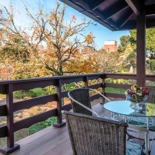 View, Hotel Canto Verde in Carniel