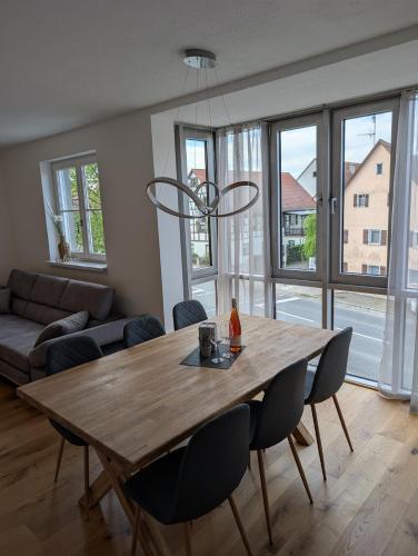 Iekārtas, Schwarzer Adler - Ferienwohnung Storchennest in Ipsheim