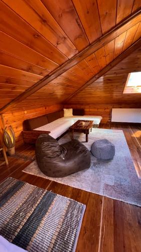 2 twin beds, 1 sofa bed