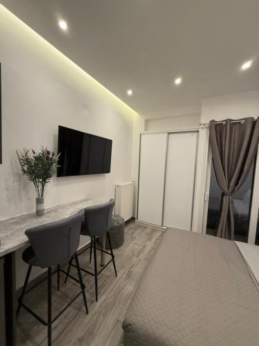 Pagrati Luxury Gray Studio-Chremonidou street, Atény (fotografie 4)