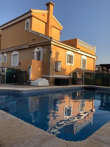 A szálláshely kívülről, Villa" casa de los sombreros" 6ou8 personnes piscine privée chauffée sur demande (Villa" casa de los sombreros" 6ou8 personnes piscine privee chauffee sur demande) in La Capitana