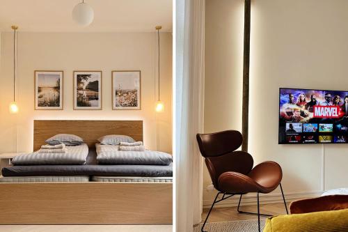 Luxury 3-Bedroom Suite on Most Beautiful Street of Helsinki, Helsinky