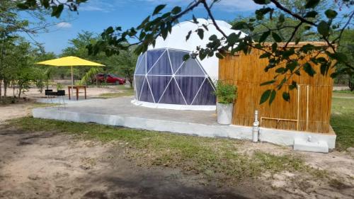 حديقة, geo dome in Kazungula