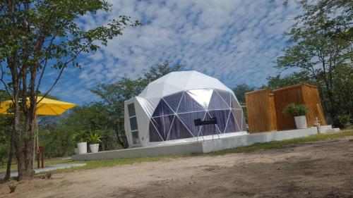 المنظر الخارجي, geo dome in Kazungula