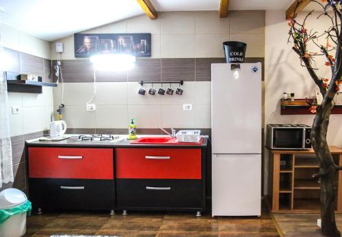 Konyha, Studio Madi - Close to beach in Inel 1