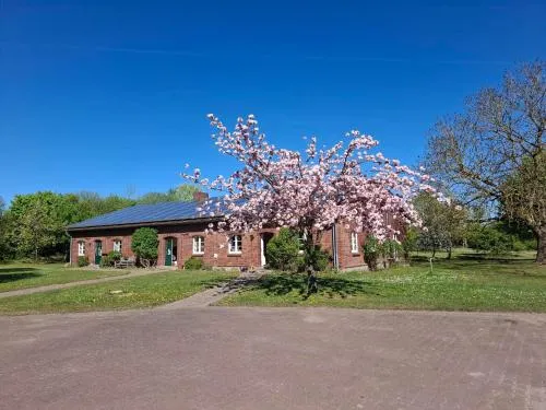 Farm-Chalets Apartment Park in Renzow, Deutschland