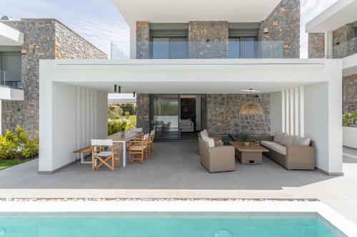Apoikia Luxury Living Villa Pefkochori – khách sạn tại Pallini