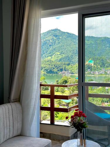 Vaade, Hotel Adam in Pokhara