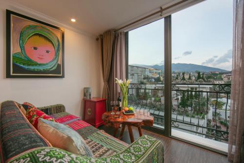 Kilátás, Quiet Sapa Hotel near Sapa Piac