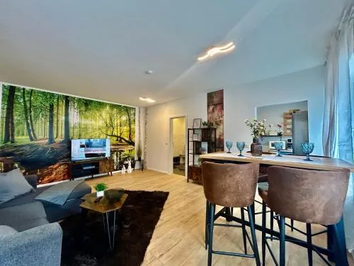 Apartment-Am-Stadtbrunnen,50m2,Küche,2 Schlafzimmer,Kfz Parkplatz,Terrasse,Waschmaschine in Cottbus, Deutschland