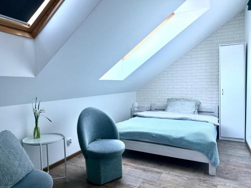 1 double bed
