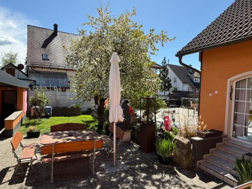A szálláshely kívülről, B&B’s im Aischgrund in Adelsdorf