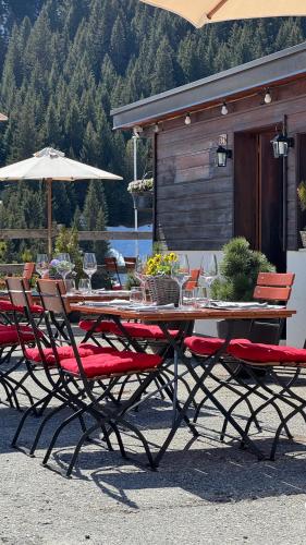 外部景觀, Gasthaus Rheinwaldstube in 斯普魯根