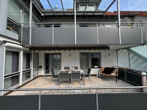 陽台/露台, Großzügige Ferienwohnung im Remstal (Großzugige Ferienwohnung im Remstal) in 科布