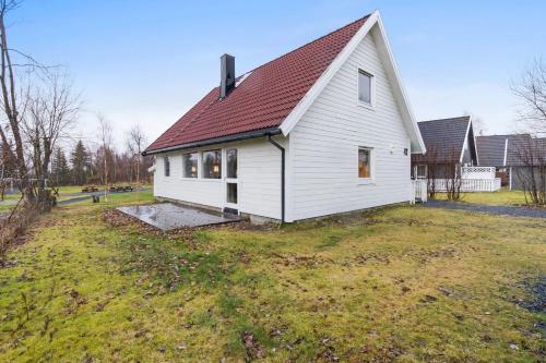 Vista exterior, Hus med plass til 4 personer in Mosjoen