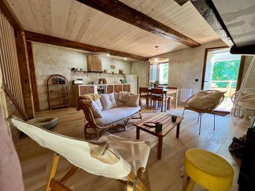 Parenthèse en Forêt - Gîte Hautbois, Sidobre gîte à louer Gabaude