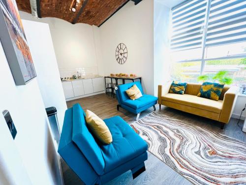 Chic Mill Apt with Canal Views, Manchester (fotografie 6)