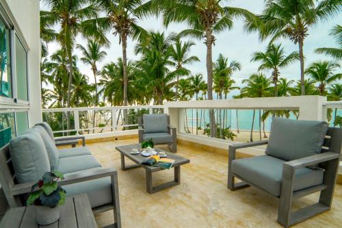 Balcony/terrace, Playa Nueva Romana in La Caña