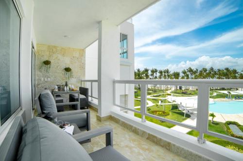 Balcony/terrace, Playa Nueva Romana in La Caña