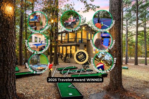 LUX,Hot Tub,ATV,Hiking,Pickleball,Firepit,Arcade