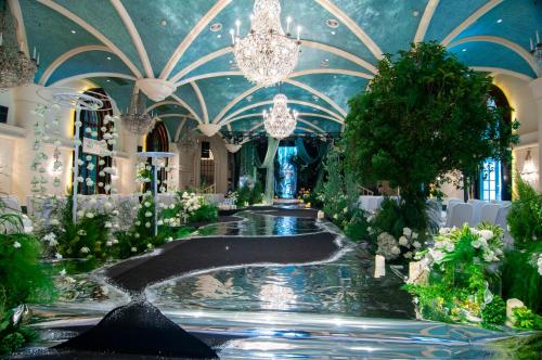 Banquet hall, Royal Grace Hotel Optics Valley Wuhan in Jiangxia District