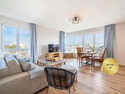 Ostseeurlaub im Bel Vital - Apartments mit Meerblick oder Balkon in Binz, Deutschland